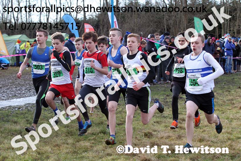Boys under-15s NEHL, Jarrow. Photo: David T. Hewitson/Sports for All Pics